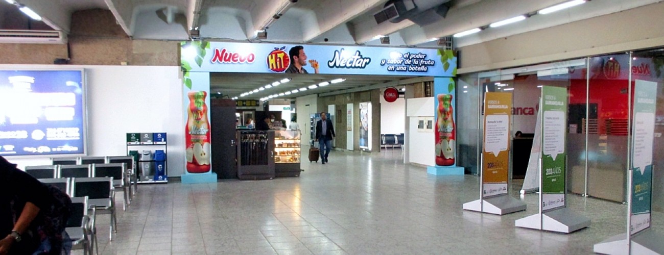 publicidad aeropuerto de barranquilla